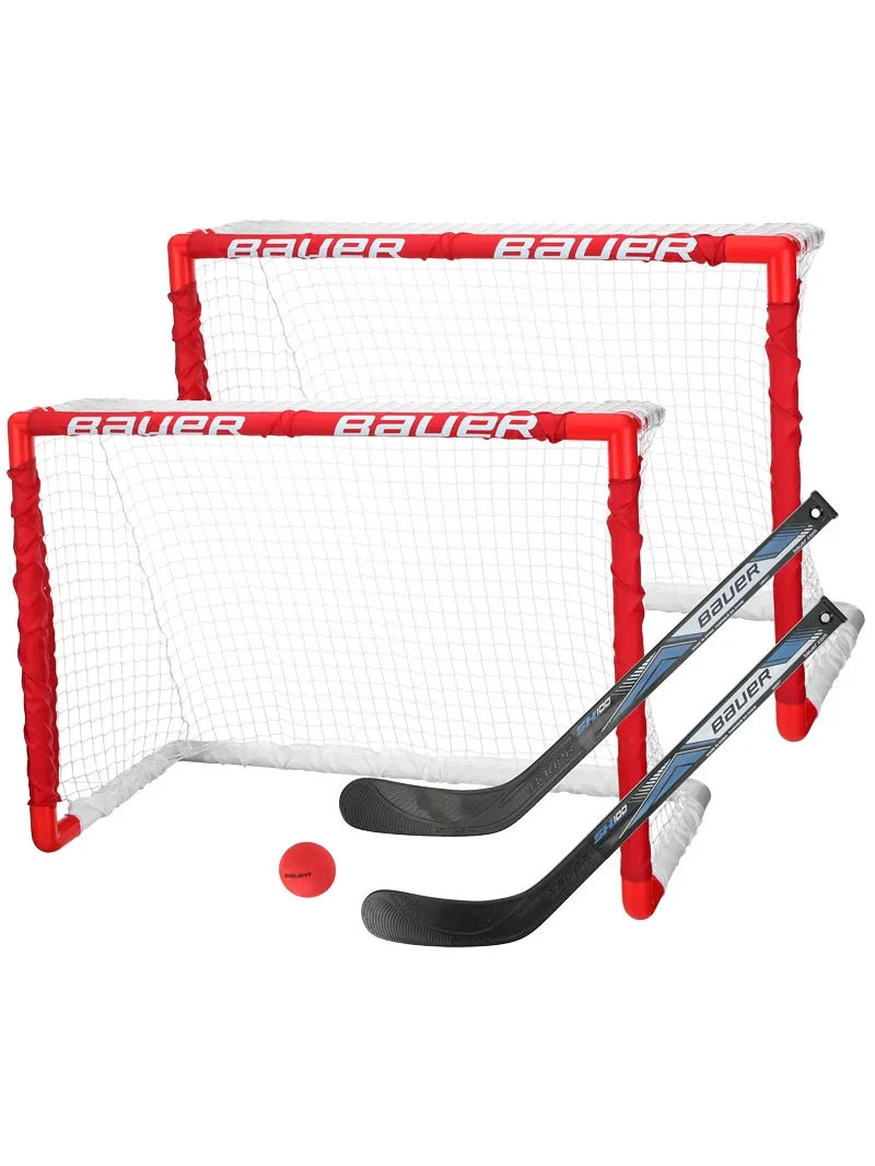 Kit Bauer Mini 2 Cages 2 Crosses 1 Balle 3 Kit Bauer Mini 2 Cages 2 Crosses 1 Balle