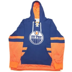 Sweatshirt NHL Pullover Hood Edmonton Oilers